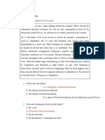 Formative Tests: A. A Biography of General Soedirman