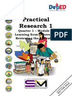 Practical Research 1 - Quarter 1 - Module 4