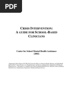 Crisis Intervention 2002AGuideforSchoolBasedClinicians