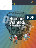 Humans Wanted Robots Need You