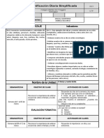 Planificación 2021 de Historia Segundo