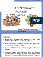 Bahan Pengawet Pangan-Ppt Bersuara