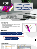 Predict Intercepts & Metallurgical Sampling Recommendation