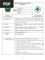 7.2.1.3.171 Sop Menggunakan Scaler Electrik