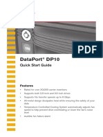 Dataport Dp10: Quick Start Guide