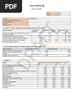 Form GSTR-3B: (See Rule 61 (5) )