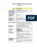 Module in Health Optimizing Physical Education 3 (H.O.P.E)