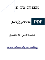 Jazz Etude - Cheek To Cheek