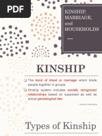 LM of Kinship. Marriage and Households