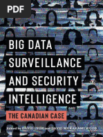 Big Data Surveillance and Security Intelligence