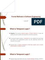 Formal Methods in Software Engineering