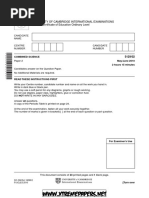 University of Cambridge International Examinations General Certificate of Education Ordinary Level