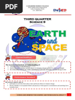 Third Quarter Science 9: Content Standard