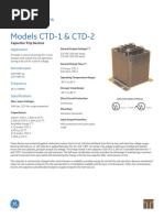 Capacitor Trip Device CTD-1 - CTD-2