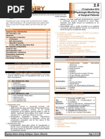 2.5 Pre - and Post-Operative Care and Monitoring of Surgical Patients