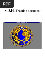 SDH Training Document