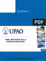 Semana 3 - Metrado de Superestructura