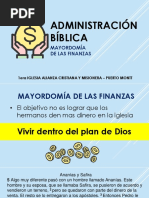 Administración Biblica (Finanzas)