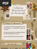 Indigenous Materials 2