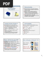 Electrochemistry Electrochemistry: GCC Chm152