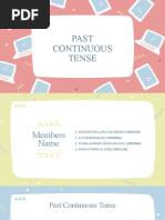 Past Continuous Tense