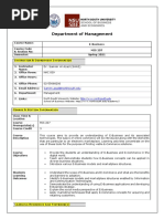 Mis207 Course Outline