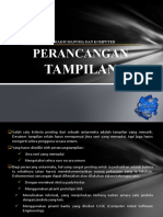 Perancangan Tampilan