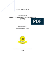 MODUL PRAKTIKUM TPPH 2020