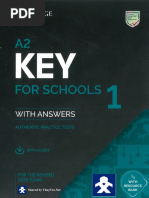 A2 Key For Schools 1 2020 - Led English House