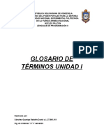 Glosario de Términos de Programación