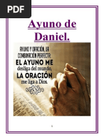 Ayuno de Daniel