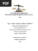 Análisis Del Derecho Penitenciario Dominicano Actual