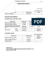 Kobelco SK200-8 Hino J05E Engine Manual - Parts Inspection and Engine Assembly