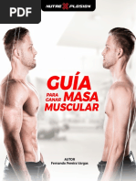 Guia para Ganar Masa Muscular Nutrexplosion