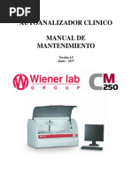 CM250 v4.5 - Manual de Mantenimiento