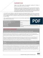 Organisational Development Plan - WAAPO