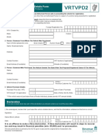 Vrtvpd2: VRT - Vehicle Purchase Details Form