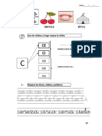 Sílabas Ce - Ci