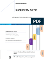 Klasifikasi Rekam Medis: Laili Rahmatul Ilmi, A.Md., SKM., MPH