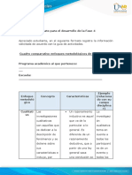 Matriz 3 - Enfoques Metodológicos Fase 4