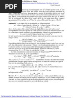 Solutions Manual For Fluid Mechanics 5th