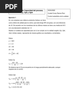 2.3 Ejercicios de Capacidad Del Proceso CP CPK y CPM