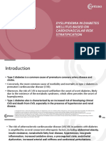 Dyslipidemia - Diabetes Mellitus - Cardiovascular Risk Stratification