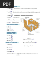 Diagrama de Interacción en Muros de Mampostería Confinada