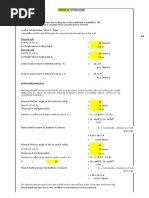 Design of Lifting Hook: Earth Fill Load (Dl2)