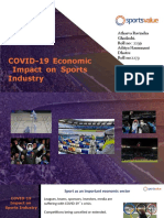 COVID-19 Economic Impact On Sports Industry