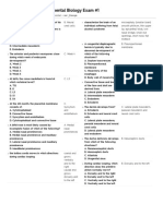 Developmental Biology Exam #1