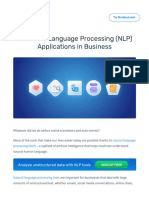 NLP - 11 Applications