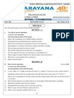 TS JR (Pre-Final-2) (Physics Q P) Ex DT 15-04-2021