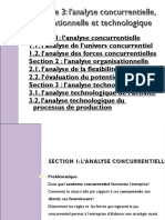 Chapitre 3 - L'analyse Concurrentielle, Organisationnelle Et Technologique